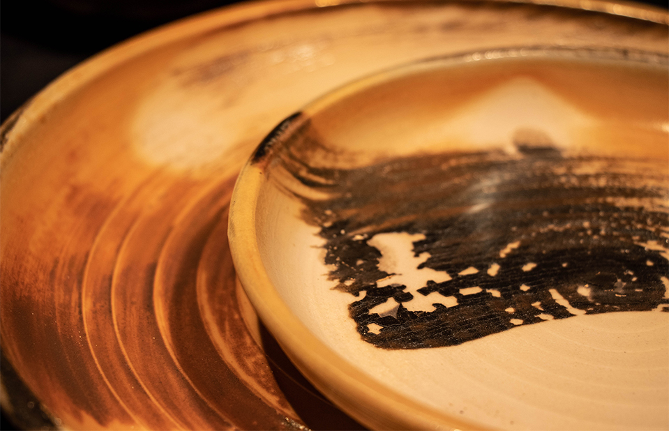 Benjamin Quinno Layered plates artwork